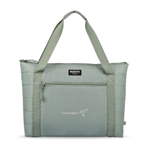 Igloo Packable Puffer 20-Can Cooler Bag - Aqua Gray 1 Igloo Packable Puffer 20-Can Cooler Bag - Aqua Gray 1