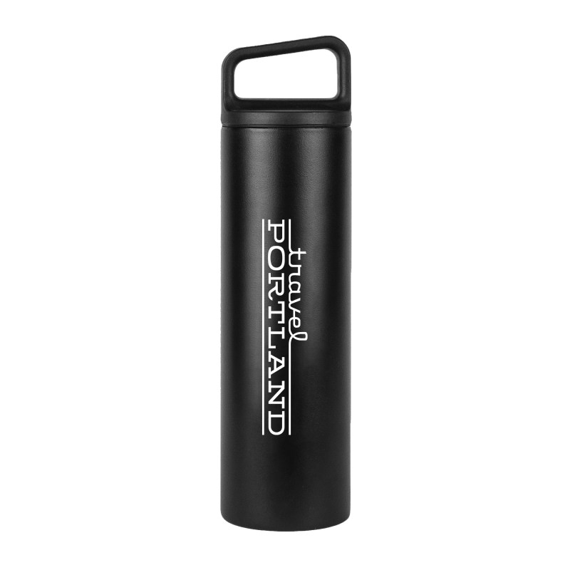 MiiR® Vacuum Insulated Wide Mouth Bottle - 20 Oz. - Black Powder 1 MiiR® Vacuum Insulated Wide Mouth Bottle - 20 Oz. - Black Powder 1