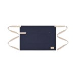 La Cuisine Recycled Cotton Bistro Apron - AWARE - Navy 2 La Cuisine Recycled Cotton Bistro Apron - AWARE - Navy 2