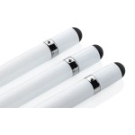 Aluminum Inkless Pen with Eraser - White - Alternate Aluminum Inkless Pen with Eraser - White - Alternate