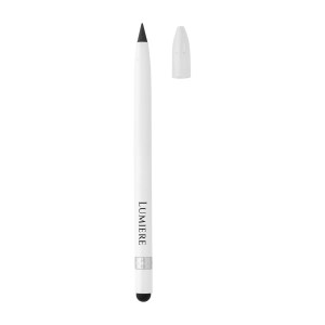 Aluminum Inkless Pen with Eraser - White 1 Aluminum Inkless Pen with Eraser - White 1