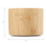 Reed Circle Bamboo Wireless Speaker - Bamboo - Alternate Reed Circle Bamboo Wireless Speaker - Bamboo - Alternate