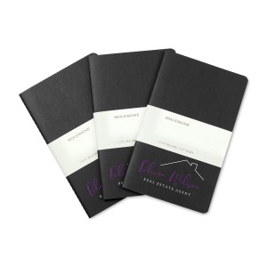 Moleskine® Large Cahier 3-Pack - Black 1 Moleskine® Large Cahier 3-Pack - Black 1