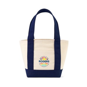 Petite Canvas Tote - True Navy 1 Petite Canvas Tote - True Navy 1