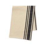 La Cuisine Cotton Kitchen Towel - Black 2 La Cuisine Cotton Kitchen Towel - Black 2