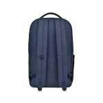 Fletcher Recycled rPET Laptop Backpack - Navy Heather - Alternate Fletcher Recycled rPET Laptop Backpack - Navy Heather - Alternate