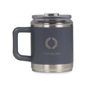 Igloo Recycled Stainless Steel Mug - 15 Oz. - Carbonite 1 Igloo Recycled Stainless Steel Mug - 15 Oz. - Carbonite 1