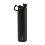 MiiR® Vacuum Insulated Wide Mouth Hatchback Chug Lid Bottle - 20 Oz. - Black Powder - Alternate MiiR® Vacuum Insulated Wide Mouth Hatchback Chug Lid Bottle - 20 Oz. - Black Powder - Alternate