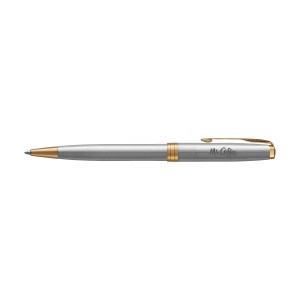Parker Sonnet Ballpoint - Stainless Steel - Gold Trim 1 Parker Sonnet Ballpoint - Stainless Steel - Gold Trim 1