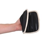 La Cuisine Potholder Hot Pad Set - Black - Alternate La Cuisine Potholder Hot Pad Set - Black - Alternate