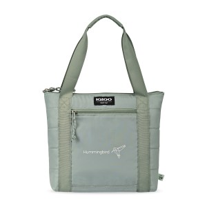 Igloo® Packable Puffer 10-Can Cooler Bag - Aqua Gray 1 Igloo® Packable Puffer 10-Can Cooler Bag - Aqua Gray 1