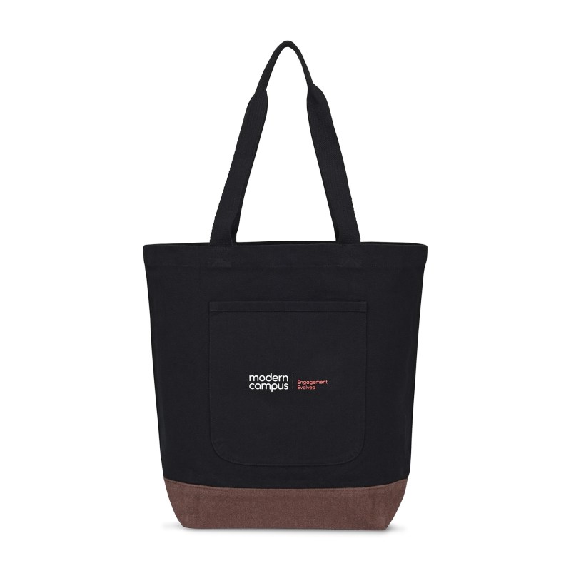 Ivy AWARE™ Recycled Cotton Tote - Black 1 Ivy AWARE™ Recycled Cotton Tote - Black 1