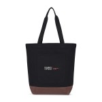 Ivy AWARE™ Recycled Cotton Tote - Black 1 Ivy AWARE™ Recycled Cotton Tote - Black 1