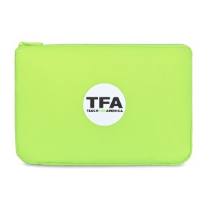 Arlo rPET Zippered Pouch - Lime Green 1 Arlo rPET Zippered Pouch - Lime Green 1