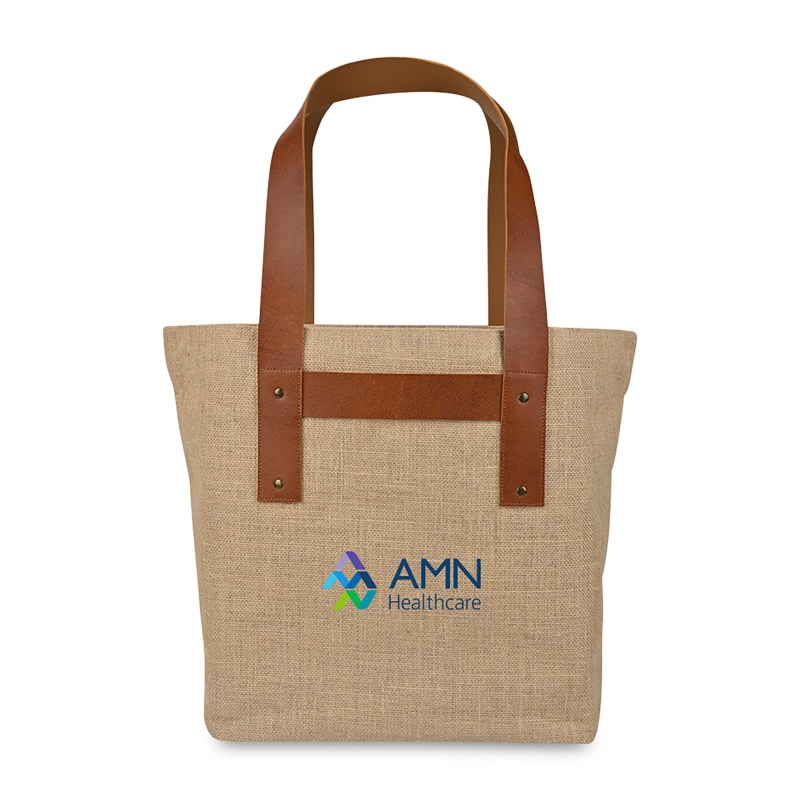 Out of The Woods® Jute T-Strap Tote - Natural 1 Out of The Woods® Jute T-Strap Tote - Natural 1