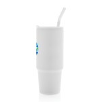 Embrace Deluxe Recycled Stainless Steel Tumbler 900ml - White - Alternate Embrace Deluxe Recycled Stainless Steel Tumbler 900ml - White - Alternate