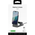 Native Union Rise 3-IN-1 Qi2 Wireless Charger - Black - Alternate Native Union Rise 3-IN-1 Qi2 Wireless Charger - Black - Alternate