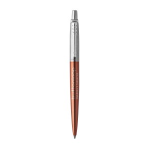Parker Jotter London Stainless Steel Ballpoint - Chelsea Orange - Chrome Trim 1 Parker Jotter London Stainless Steel Ballpoint - Chelsea Orange - Chrome Trim 1