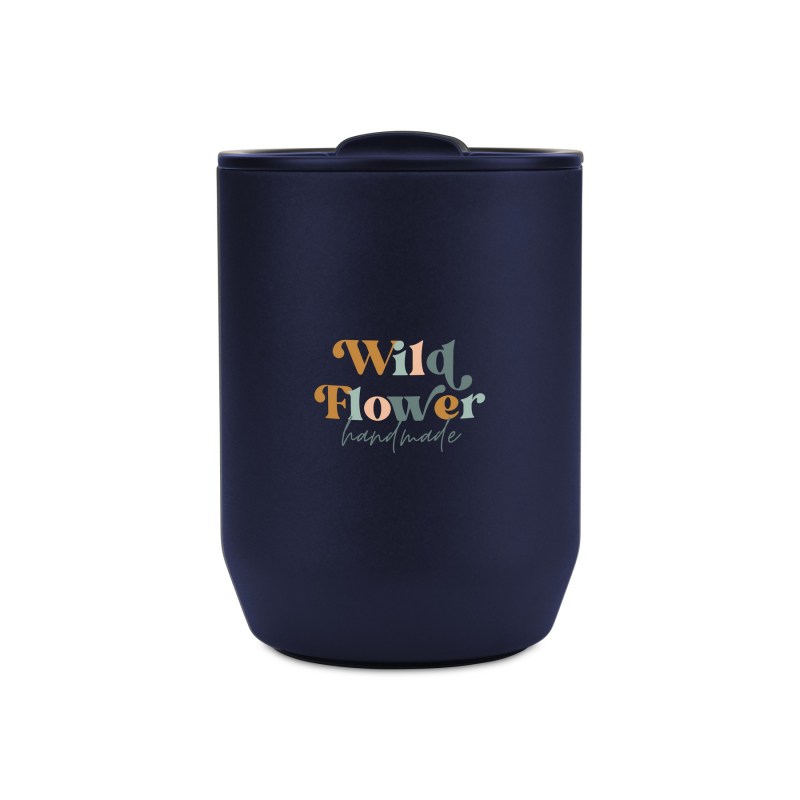 Aviana Rowan Recycled Stainless Steel Wine Tumbler - 15 Oz. - Matte Navy 1 Aviana Rowan Recycled Stainless Steel Wine Tumbler - 15 Oz. - Matte Navy 1