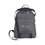 American Tourister Embark Recycled rPET Cinchpack - Gunite 1 American Tourister Embark Recycled rPET Cinchpack - Gunite 1