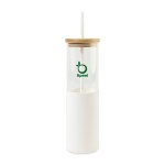Aviana™ Journey Glass Tumbler with Straw - 20 Oz - White 1 Aviana™ Journey Glass Tumbler with Straw - 20 Oz - White 1