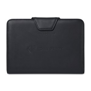 Travis & Wells Envoy Junior Magnet Close Padfolio - Black 1 Travis & Wells Envoy Junior Magnet Close Padfolio - Black 1