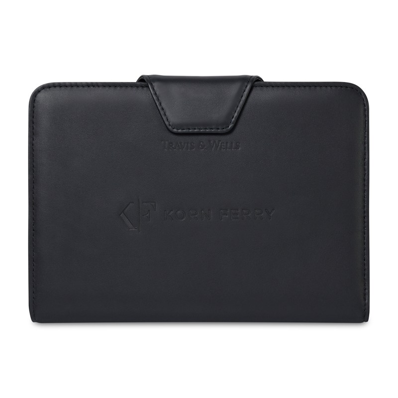 Travis & Wells® Envoy Junior Magnet Close Padfolio - Black 1 Travis & Wells® Envoy Junior Magnet Close Padfolio - Black 1