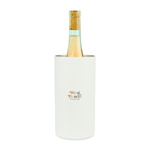 Aviana Rowan Recycled Stainless Steel Wine Chiller - Marshmallow 1 Aviana Rowan Recycled Stainless Steel Wine Chiller - Marshmallow 1