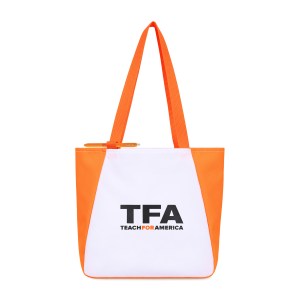 Arlo Recycled rPET Tote - Orange 1 Arlo Recycled rPET Tote - Orange 1