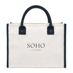 Market Street Tote - Navy 1 Market Street Tote - Navy 1