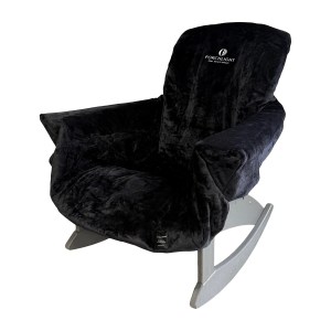 City Bonfires The Chair Blanket - Black 1 City Bonfires The Chair Blanket - Black 1
