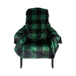 City Bonfires The Chair Blanket - Green Plaid - Alternate City Bonfires The Chair Blanket - Green Plaid - Alternate