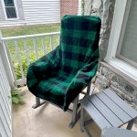 City Bonfires The Chair Blanket - Green Plaid - Alternate City Bonfires The Chair Blanket - Green Plaid - Alternate