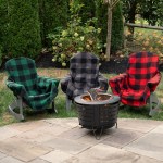 City Bonfires The Chair Blanket - Green Plaid - Alternate City Bonfires The Chair Blanket - Green Plaid - Alternate