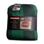 City Bonfires The Chair Blanket - Green Plaid - Alternate City Bonfires The Chair Blanket - Green Plaid - Alternate