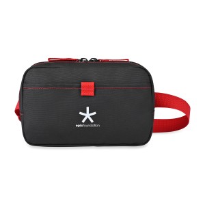 Repeat Recycled Poly Waist Pack - Red 1 Repeat Recycled Poly Waist Pack - Red 1