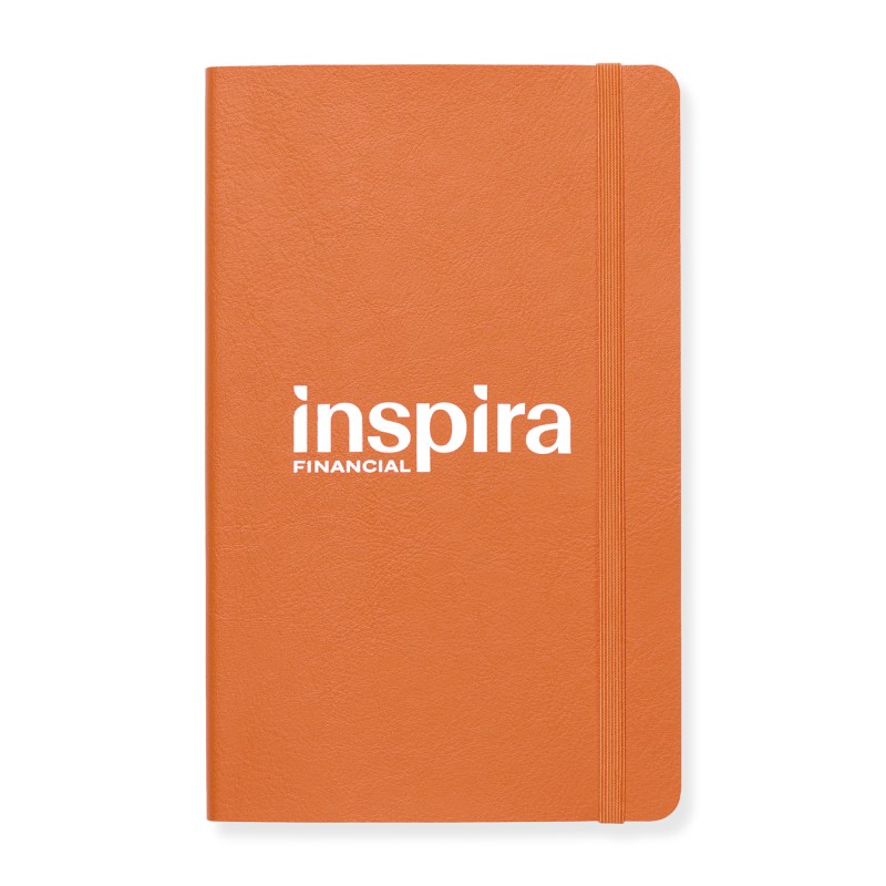 Moleskine Precious & Ethical Vegan Soft Cover Ruled Large Notebook - Orange 1 Moleskine Precious & Ethical Vegan Soft Cover Ruled Large Notebook - Orange 1