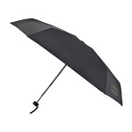 Elements 39" Recycled Manual Mini Folding Umbrella - Black 1 Elements 39" Recycled Manual Mini Folding Umbrella - Black 1