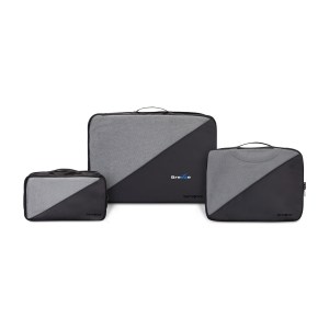 Samsonite 3 Piece Compression Packing Cube Set - Black 1 Samsonite 3 Piece Compression Packing Cube Set - Black 1