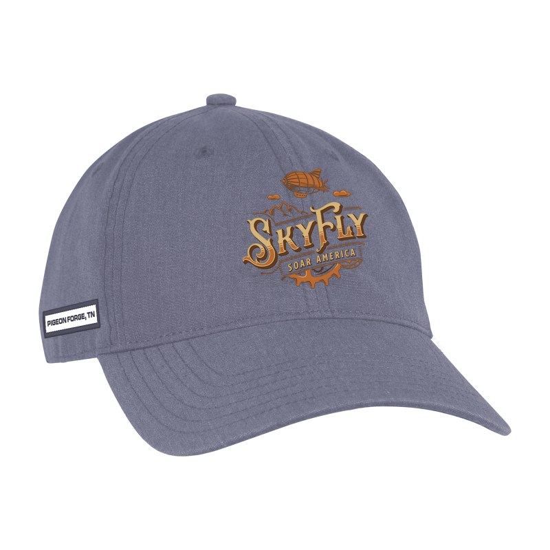 Ahead The Eco Recycled Cap - Slate Blue Heather 1 Ahead The Eco Recycled Cap - Slate Blue Heather 1