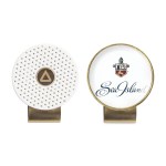 Ahead Switchfix Hat Clip - White-Antique Brass 1 Ahead Switchfix Hat Clip - White-Antique Brass 1