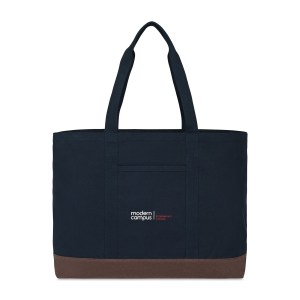 Ivy AWARE™ Recycled Cotton Carry-All Tote - Navy 1 Ivy AWARE™ Recycled Cotton Carry-All Tote - Navy 1