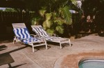 Slowtide® Stripe Pocket Beach Towel - Blue - Alternate Slowtide® Stripe Pocket Beach Towel - Blue - Alternate