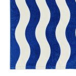 Slowtide® Stripe Pocket Beach Towel - Blue - Alternate Slowtide® Stripe Pocket Beach Towel - Blue - Alternate