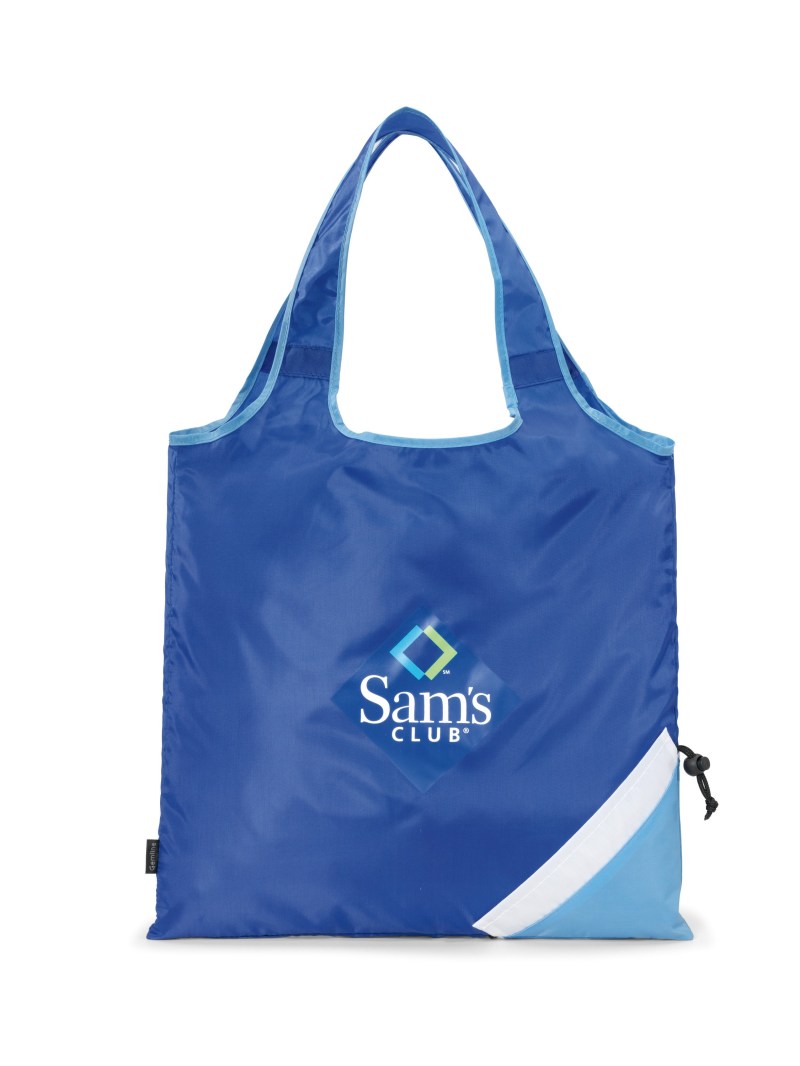 Latitudes Foldaway Shopper - Royal Blue 1 Latitudes Foldaway Shopper - Royal Blue 1