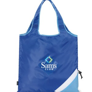 Latitudes Foldaway Shopper - Royal Blue 1 Latitudes Foldaway Shopper - Royal Blue 1