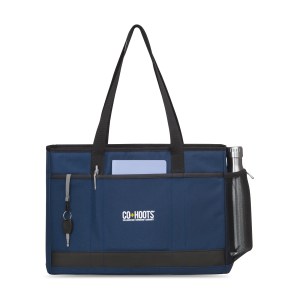 Mobile Office Laptop Tote - Navy 1 Mobile Office Laptop Tote - Navy 1