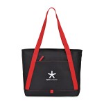 Repeat Recycled Poly Tote - Red 1 Repeat Recycled Poly Tote - Red 1