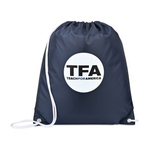Arlo Recycled rPET Cinchpack - Navy 1 Arlo Recycled rPET Cinchpack - Navy 1