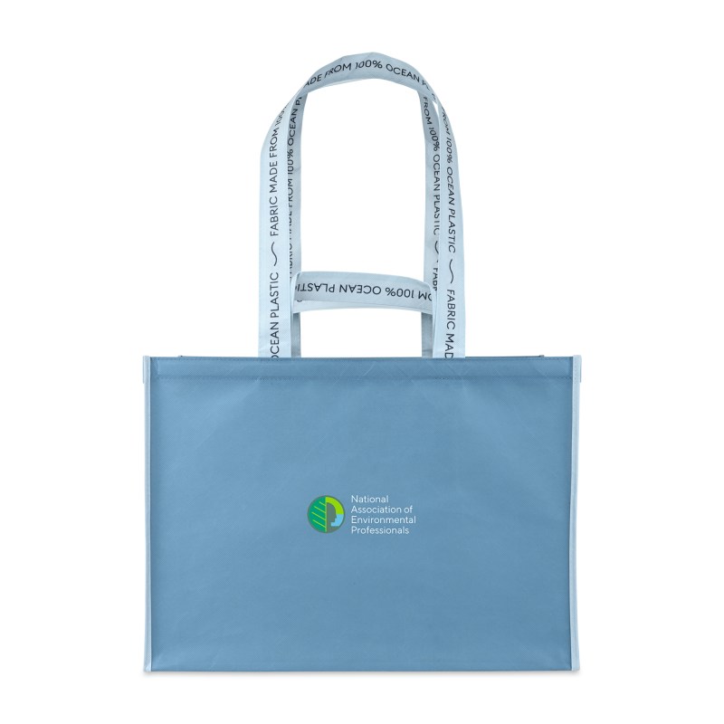Out of the Ocean® Reusable XL Shopper with Click N%27 Stay® - Slate Grey 1 Out of the Ocean® Reusable XL Shopper with Click N%27 Stay® - Slate Grey 1